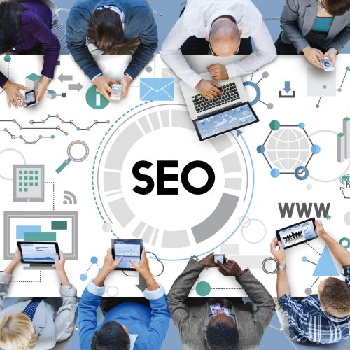 Searching Engine Optimizing SEO Browsing Concept